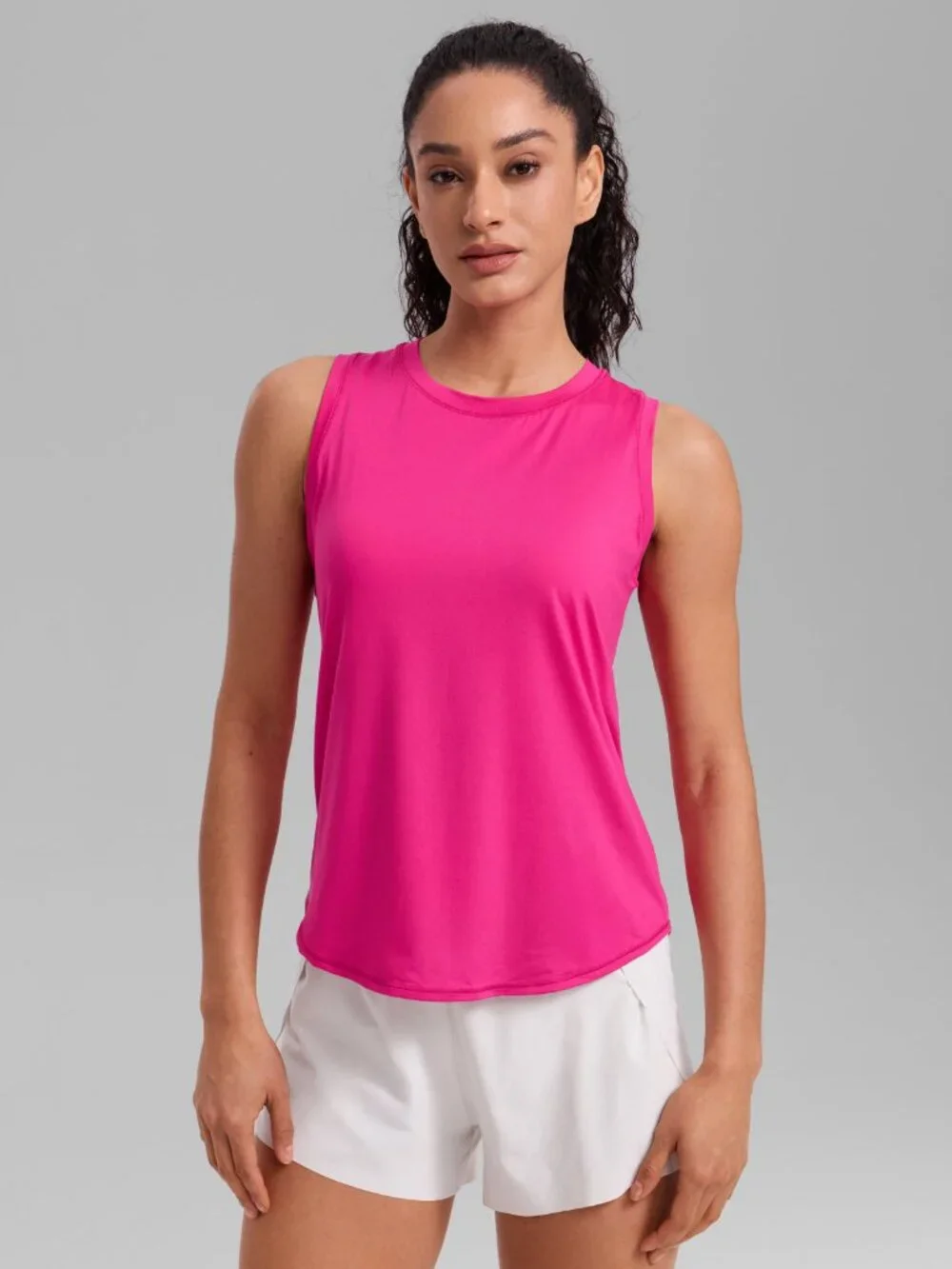 Ultralight Hip Length Racerback Tank - Picture 1 of 5
